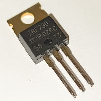 IRF730, Транзистор MOSFET, HEXFET. N-канал 400В 5.5А [TO-220AB]