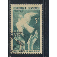 Франция 1946 Парижская мирная конференция Голубь Мира #763