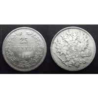 Финляндия в составе РИ. 25 пенни 1901
