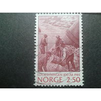 Норвегия 1985 100 лет электрификации