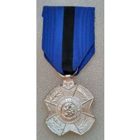 Бельгия.Медаль Ордена Леопольда II в серебре.