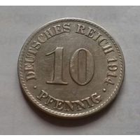 10 пфеннигов, Германия 1914 A