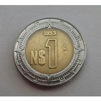 1 песо, Мексика 1993 г.