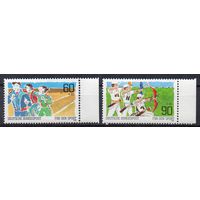 Фонд развития спорта ФРГ 1982 год чистая серия из 2-х марок