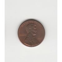 1 цент США 1992 D. Лот 4985