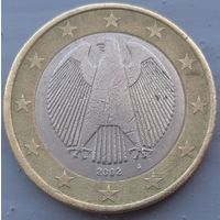 Германия 1 евро 2002 J. Возможен обмен