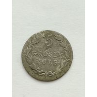 5 грош 1823 года.