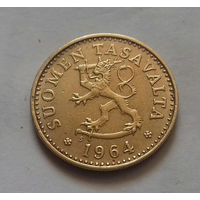 10 пенни, Финляндия 1964 г.