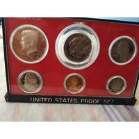 Пруф-сет монет США 1979 года  в банковской упаковке