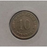 10 пфеннигов, Германия 1912 A, в холдере
