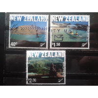 Новая Зеландия 2001 100 лет туризму Михель-4,0 евро гаш