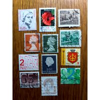 Сборный лот марок (7). Разные страны. Разные года