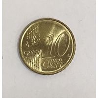 Франция 10 евроцентов 2018