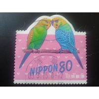 Япония 1998 попугаи