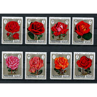 Манама - 1971 - Розы - [Mi. A411-H411] - полная серия - 8 марок. MNH.  (Лот 217AK)