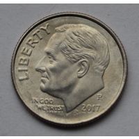 США, 10 центов (1 дайм), 2017 г. Р