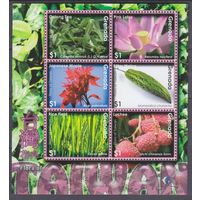 2008 Гренада 6007-6012KL Цветы и Деревья