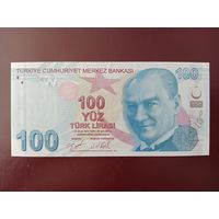 Турция 100 лир 2020 UNC