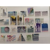 Лот гашенных марок Нидерланды 1981-1990