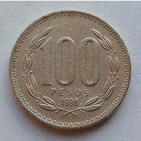 Чили 100 песо. 1998