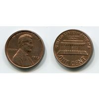 США. 1 цент (1972, aUNC)