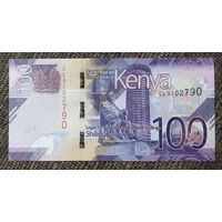 100 шиллингов 2019 года - Кения - UNC
