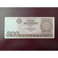 ГДР 500 марок 1985 UNC