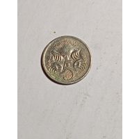 Австралия 5 центов 2004 года .