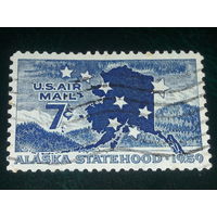 США 1959 Авиапочта. Аляска