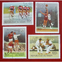 Нигер. Спорт. ( 4 марки ) 1976 года. 9-22.