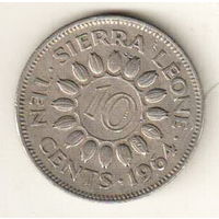 Сьерра-Леоне 10 цент 1964