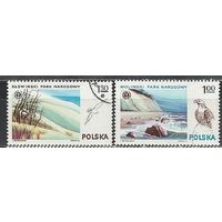 Марка Польши 1976 Национльные парки 2 марки 2446,47 из серии 6 марок
