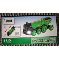 Большой паровоз на батарейках BRIO(Брио) 33593