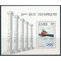 1984 Заир 866/B54 Олимпийские игры 1984 года в Лос-Анджелесе 5,50 евро