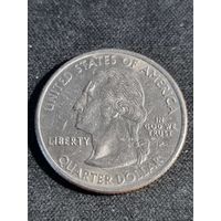 США 25 центов 2002 ИНДИАНА P