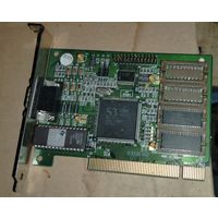 Видеокарта S3 Trio 64V+ PCI NAI96-002  Taiwan ROC FCCID LOUTRIO 644L LOUTRIO644L