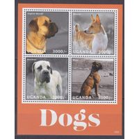 2013 Уганда 3105-3108KL Собаки 14,00 евро