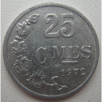 Люксембург 25 сантимов 1972 г. (d)