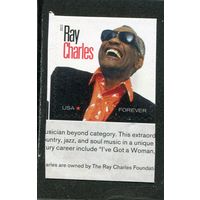 США. Рэй Чарльз, американский музыкант, автор 70 альбомов (1930-2005)