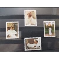 Ватикан 1978г. Память Папы Иоанна Павла I, 1912–1978 гг.[Mi 732-735 ]** полная серия