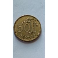 Финляндия. 50 пенни 1963 года.