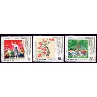 3 марки 1978 год КНДР 1715-1717