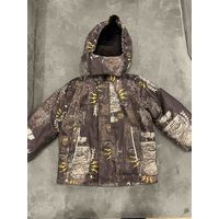 Детская зимняя куртка для мальчика 4-6 лет, на рост 98-104.