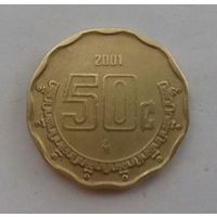 50 сентаво, Мексика 2001 г.