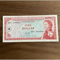 Восточные Карибы 1 доллар 1965 г. Монтсеррат