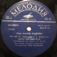 Мария Кодряну, ВИА ''Горизонт'' (7'')