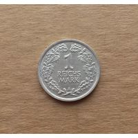 Германия (Веймарская республика), 1 марка 1925 г., серебро 0.500, А (Берлин)