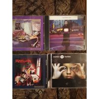 4pcs audio CDs rock Albums  marillion 12р за диск лицензия