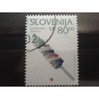 Словения 1997 Стандарт 80т Михель-1,0 евро гаш