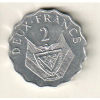 Руанда 2 франк 1970 ФАО